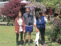 Visiting Angel's garden